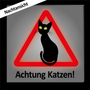 3003_Achtung-Katzen-reflektierend_Schild